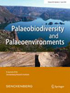 Palaeobiodiversity and Palaeoenvironments雜志封面
